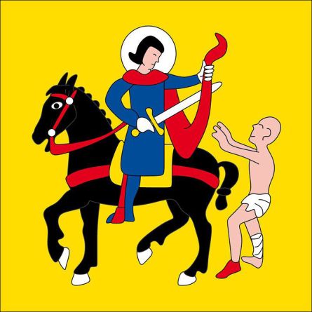 Soazza flag